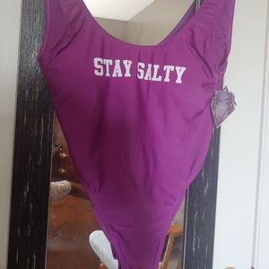 Cute one piece swim suit